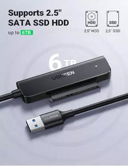 Buy Ugreen 70609 USB 3.0 to 2.5 SATA Converter 50cm from Vmart in Pakistan