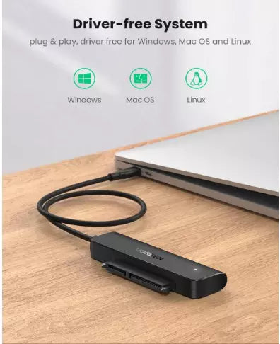 Buy Ugreen 70610 SATA to USB C Adapter Cable for 2.5 SSD/HDD from Vmart in Pakistan