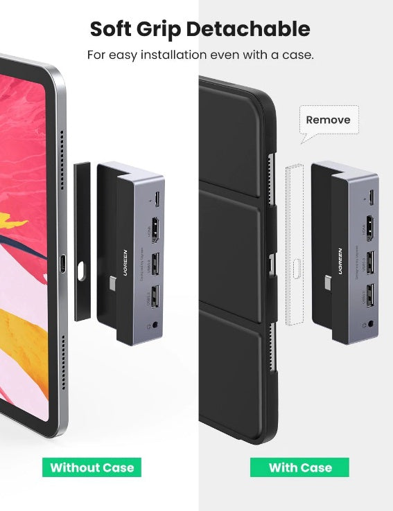 Buy Ugreen 70688 5 in 1 USB C Hub for iPad Pro from Vmart in Pakistan