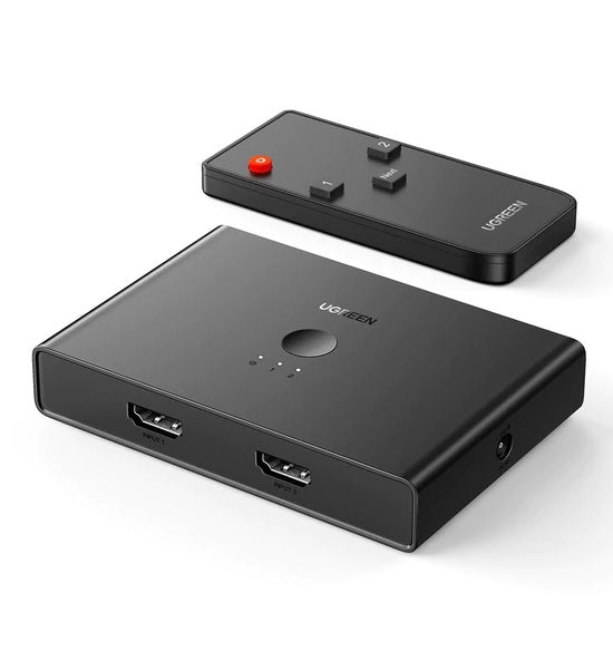 Buy Ugreen 70690 2 In 4 Out HDMI Switch with Remote from Vmart in Pakistan