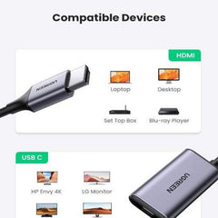 Buy Ugreen 70693 HDMI to USB-C Convertor 4K/60Hz from Vmart in Pakistan
