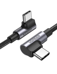 Buy Ugreen 70698 Right Angle 100W USB C to USB C Cable 2m from Vmart in Pakistan