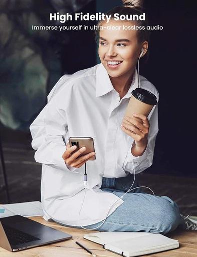 Buy Ugreen 70953 USB C to Lightning Audio Adapter from Vmart in Pakistan