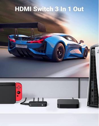 Buy Ugreen 80125 HDMI Switch 3 in 1 Out 4K HDMI Switcher Splitter from Vmart in Pakistan