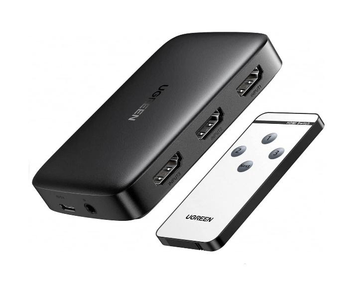Buy Ugreen 80125 HDMI Switch 3 in 1 Out 4K HDMI Switcher Splitter from Vmart in Pakistan