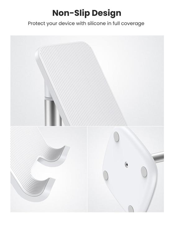 Buy Ugreen 80358 Height Adjustable Desk Phone Holder - White from Vmart in Pakistan