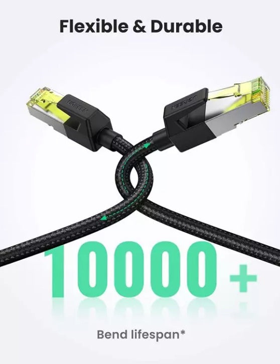 Buy Ugreen 10643 Cat 7 Braided Ethernet Cable 15m from Vmart in Pakistan