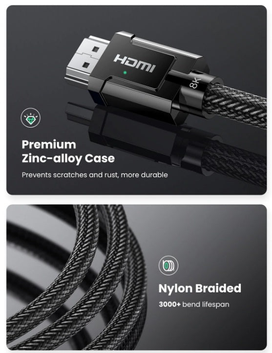 Buy Ugreen 80602 8K HDMI 2.1 Cable 3m from Vmart in Pakistan