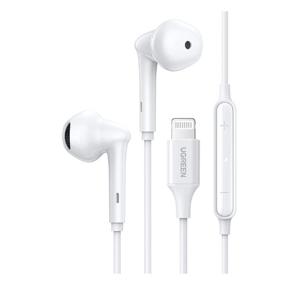 Buy Ugreen 80649 HiTune Lightning Earphones - White from Vmart in Pakistan