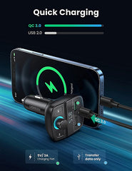 Buy Ugreen 80910 Bluetooth FM Transmitter Car Adaptor from Vmart in Pakistan