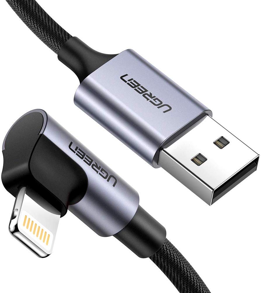 Buy Ugreen 90 Degree Lightning To USB A Cable from Vmart in Pakistan