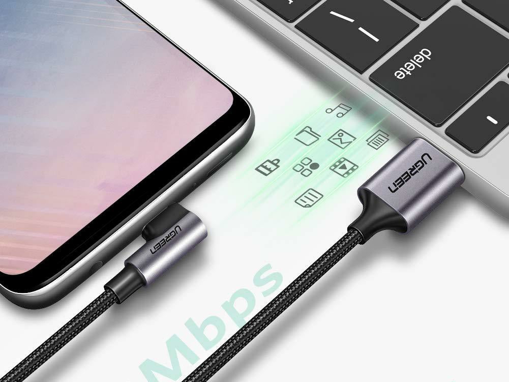 Buy Ugreen 50941 90 Degree USB C Fast Charging Cable (3ft) from Vmart in Pakistan