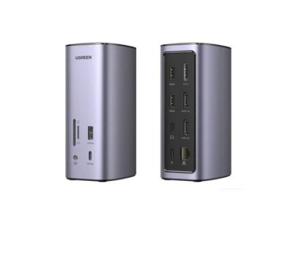 Buy Ugreen 90325 USB C Triple Display Docking Station (12-in-1) from Vmart in Pakistan