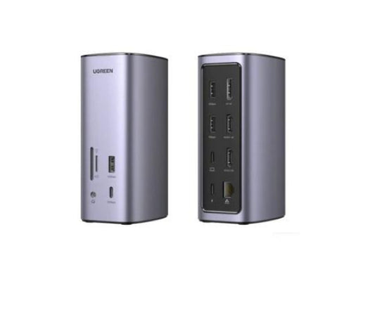 Buy Ugreen 90325 USB C Triple Display Docking Station (12-in-1) from Vmart in Pakistan