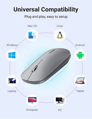 Buy Ugreen 90373 Portable Wireless Mouse - Grey from Vmart in Pakistan