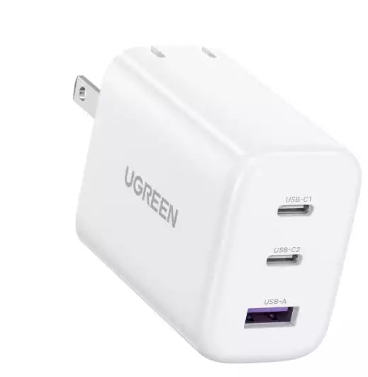 Buy Ugreen 90495 65W 2C1A Fast Charger White US from Vmart in Pakistan