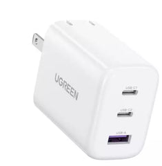 Buy Ugreen 90495 65W 2C1A Fast Charger White US from Vmart in Pakistan