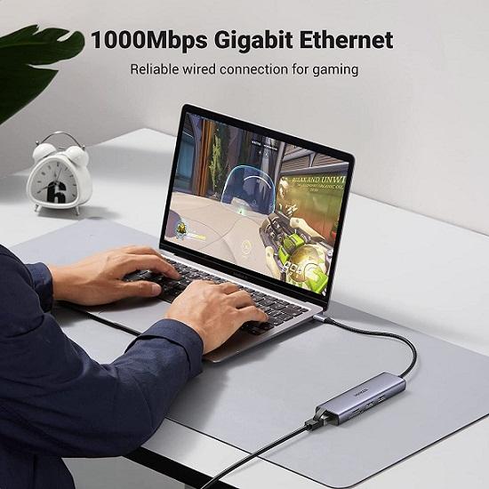 Buy Ugreen 90568 7 in 1 USB C Hub with 4K HDMI from Vmart in Pakistan