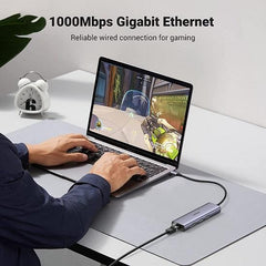 Buy Ugreen 90568 7 in 1 USB C Hub with 4K HDMI from Vmart in Pakistan