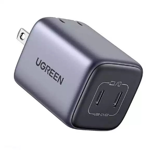 Buy Ugreen 90572 Nexode 45W USB C GaN 2 Ports Wall Charger from Vmart in Pakistan