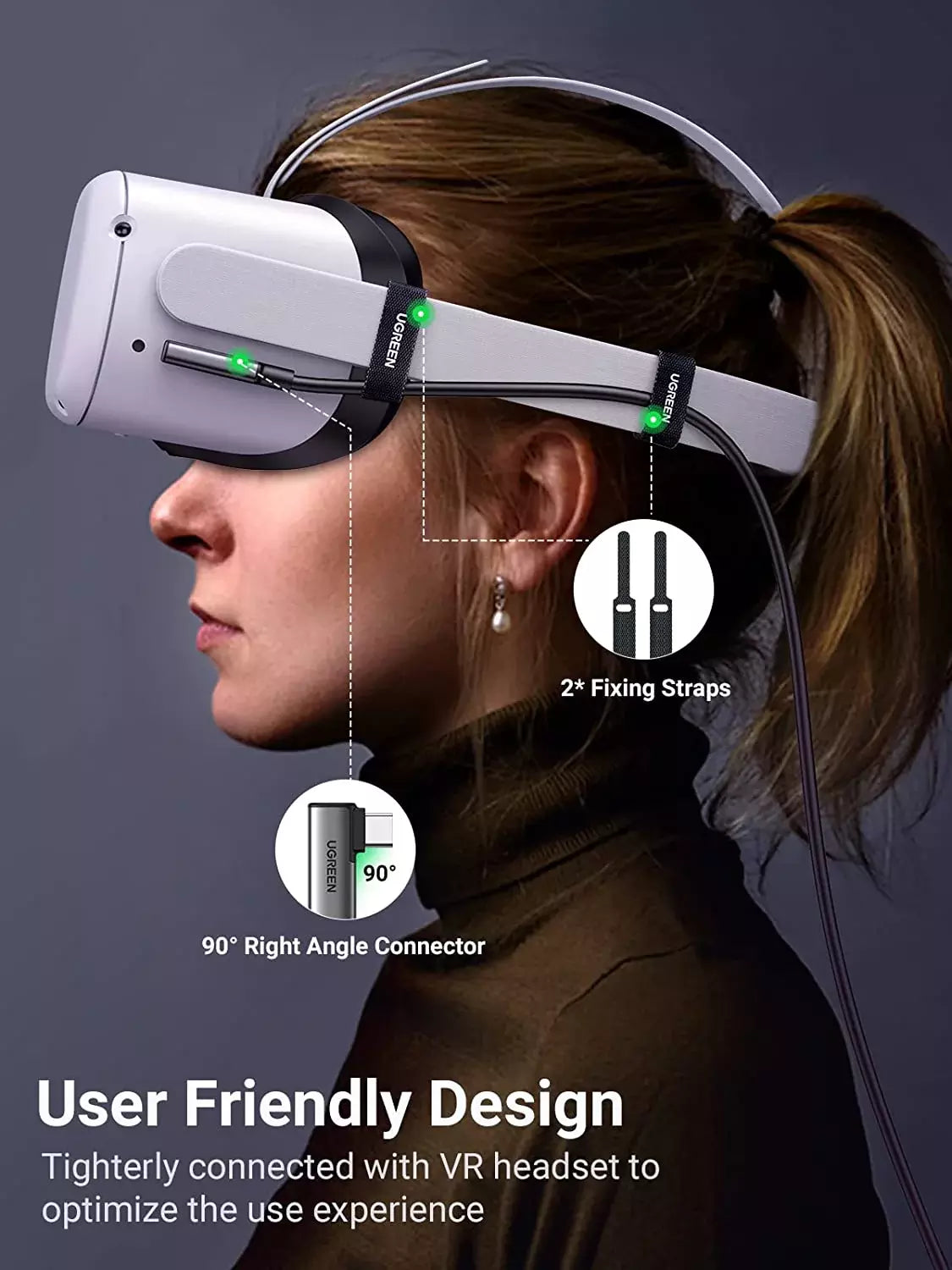 Buy Ugreen 90629 VR Link Headset Link Cable 5m from Vmart in Pakistan