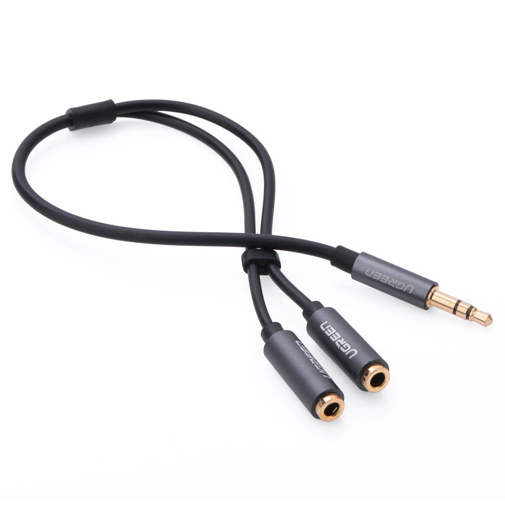 Buy Ugreen 10532 3.5mm Audio Splitter Cable - Black from Vmart in Pakistan