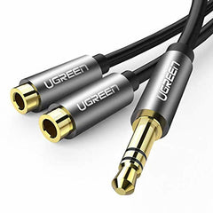 Buy Ugreen 10532 3.5mm Audio Splitter Cable - Black from Vmart in Pakistan