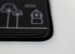 Buy Ugreen CY016 Non-slip rubber Mouse Pad - Black (Small) from Vmart in Pakistan