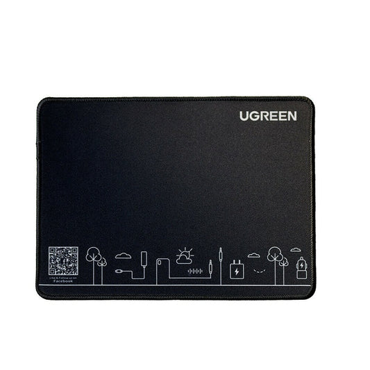 Buy Ugreen CY016 Non-slip rubber Mouse Pad - Black (Small) from Vmart in Pakistan