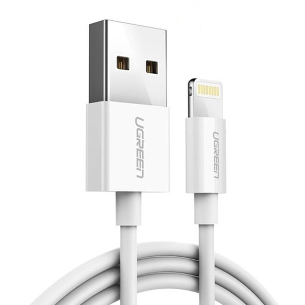 Buy Ugreen MFi Lightning to USB Charging Cable (1M White) from Vmart in Pakistan