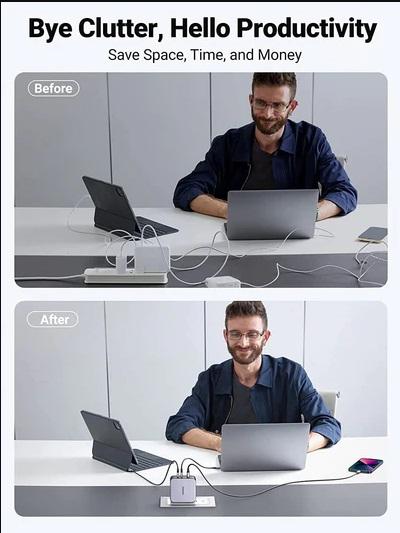 Buy Ugreen 90548 Nexode 140W USB C Wall Charger from Vmart in Pakistan