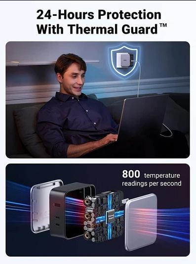 Buy Ugreen 90548 Nexode 140W USB C Wall Charger from Vmart in Pakistan