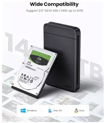 Buy Ugreen 10904 USB-C to 2.5 Hard Drive Enclosure from Vmart in Pakistan