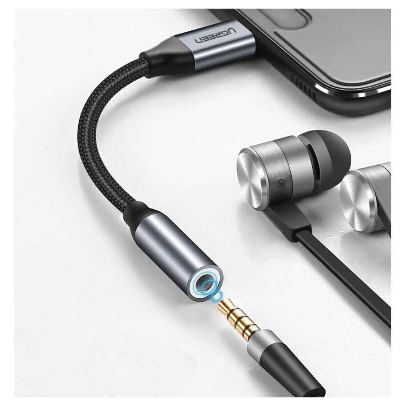 Buy Ugreen 30632 USB C to 3.5mm Aux Female Audio Cable from Vmart in Pakistan