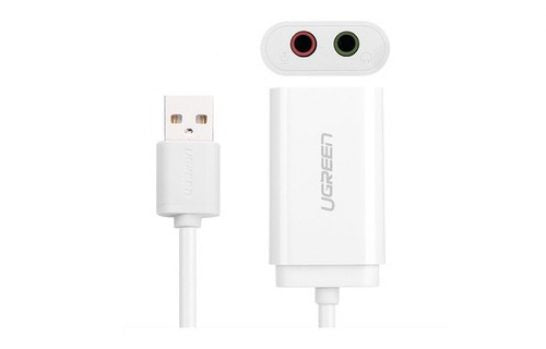 Buy Ugreen 30143 USB 3.5mm External Stereo Sound Adapter for Headphone from Vmart in Pakistan