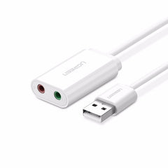 Buy Ugreen 30143 USB 3.5mm External Stereo Sound Adapter for Headphone from Vmart in Pakistan
