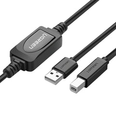 Buy Ugreen 10374 USB A 2.0 Male to B Male Active Printer Cable 10m from Vmart in Pakistan