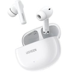 Ugreen 15158 WS200 HiTune T6 Hybrid Active Noise-Cancelling 30Hrs Earbuds White