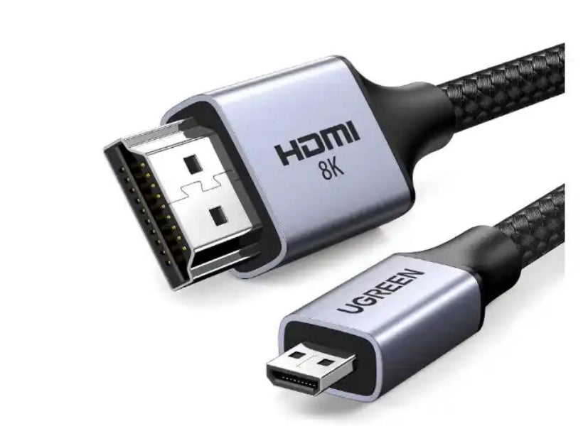 Buy Ugreen 15517 8K Micro HDMI to HDMI Cable 2m Vmart in Pakistan