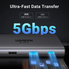 Buy Ugreen 15534 Revodok Pro 210 10 in 1 USB C Hub from Vmart in Pakistan