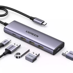 Buy Ugreen 15597 5-in-1 USB-C Multifunctional Hub from Vmart in Pakistan