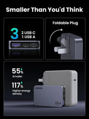 Buy Ugreen 15816 Nexode Pro 65W USB C Charger from Vmart in Pakistan