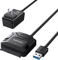 Buy Ugreen 20231 SATA to USB 3.0 Adapter Cable for 3.5 2.5" SSD/HDD from Vmart in Pakistan