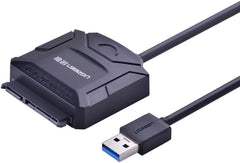 Buy Ugreen 20231 SATA to USB 3.0 Adapter Cable for 3.5 2.5" SSD/HDD from Vmart in Pakistan