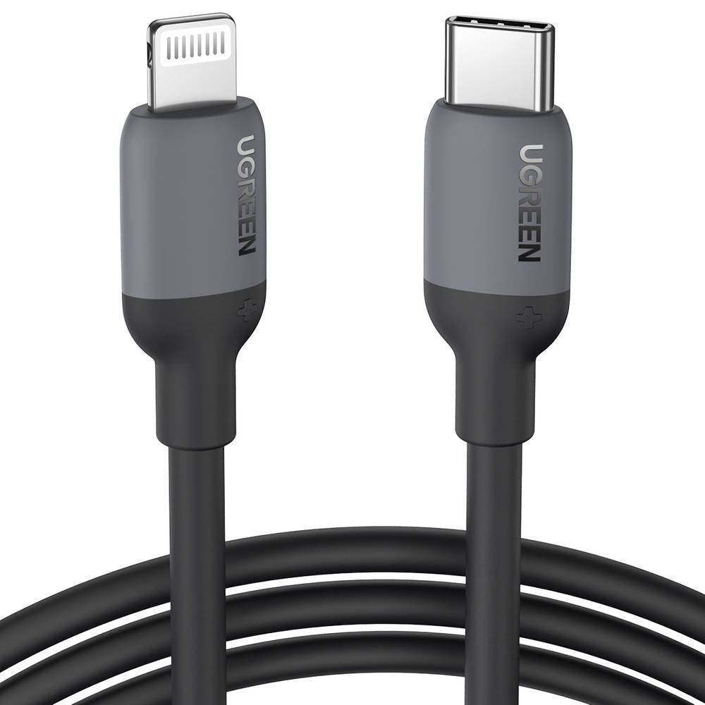 Buy Ugreen 20304 USB Type C To Lightning Fast Charging Cable 1m Black from Vmart in Pakistan