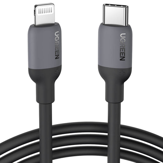 Buy Ugreen 20304 USB Type C To Lightning Fast Charging Cable 1m Black from Vmart in Pakistan