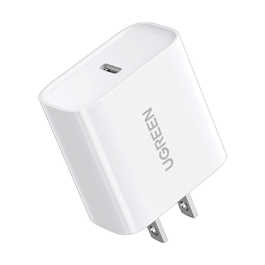 Buy Ugreen 20760 20W Type C PD Charger US Plug White from Vmart in Pakistan