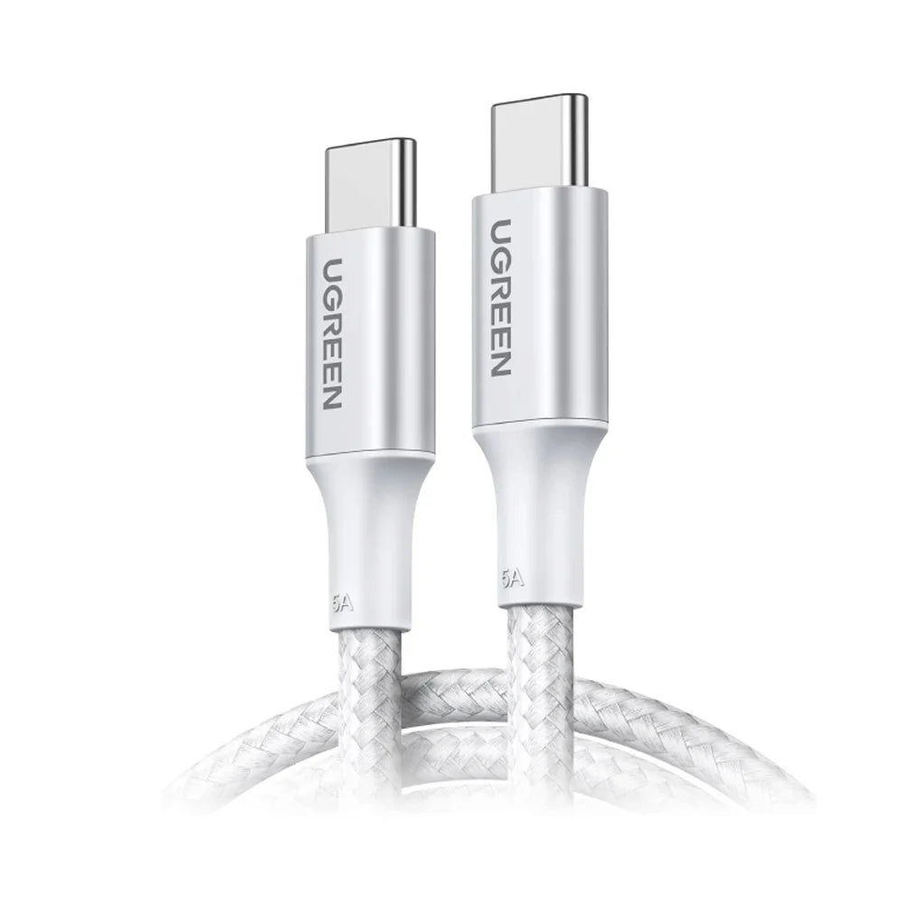 Buy Ugreen 25067 100W Type-C To Type-C Cable 1m Silver from Vmart in Pakistan