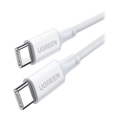 Buy Ugreen 25067 100W Type-C To Type-C Cable 1m Silver from Vmart in Pakistan