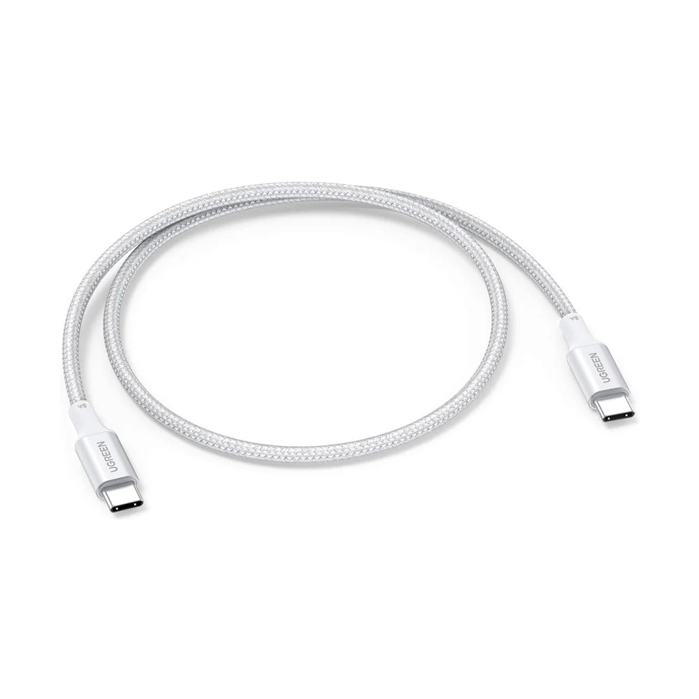 Buy Ugreen 25067 100W Type-C To Type-C Cable 1m Silver from Vmart in Pakistan